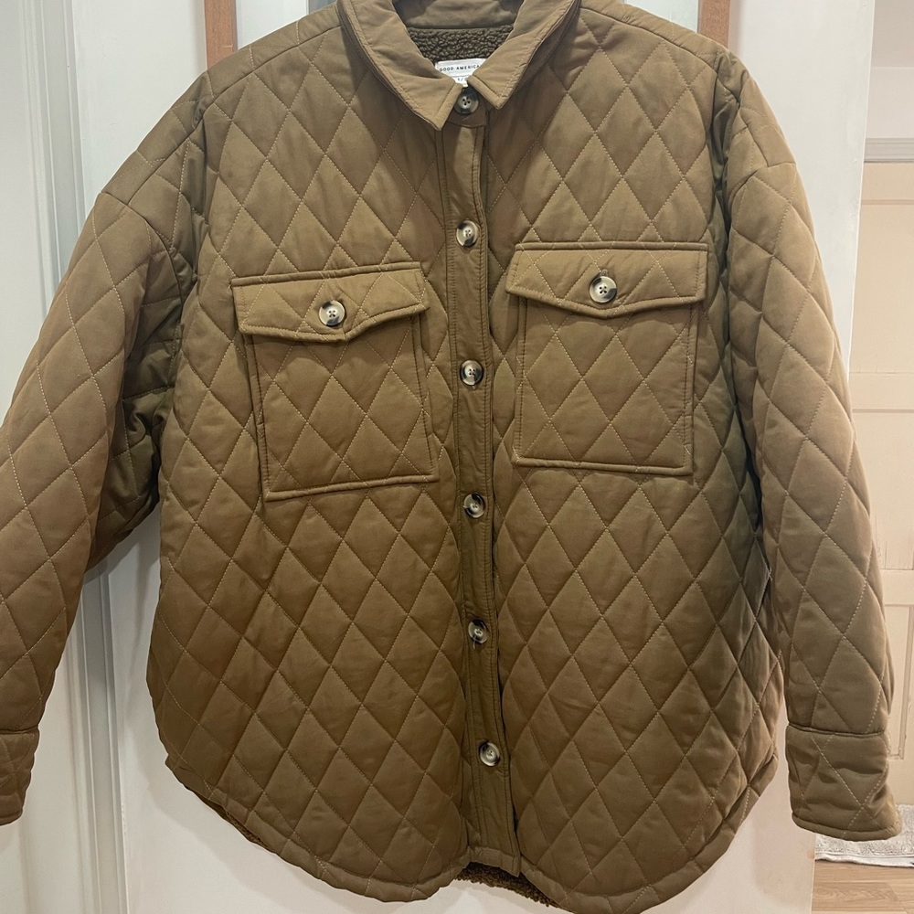 Good American Quilted Shaket 1/2, S/M